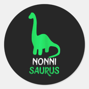 Adesivo Nonni-saurus Dino Divertido Dinossauro Nonnisaurus