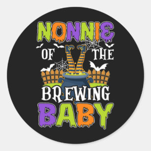 Adesivo Nonnie Of Brewing Byby Hallowen Costume