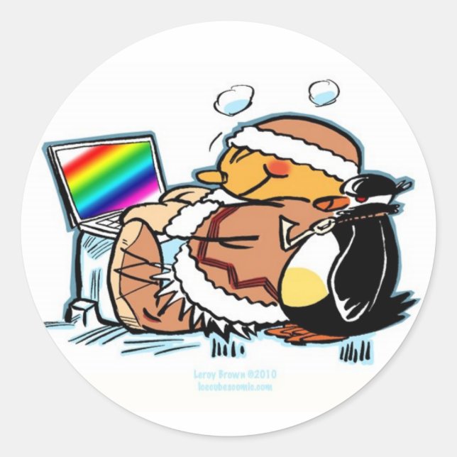 Adesivo Nooky & Freeze (Frente)