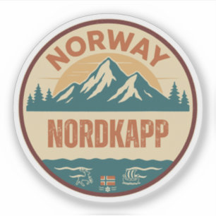 Adesivo Nordkapp, Noruega Noruega