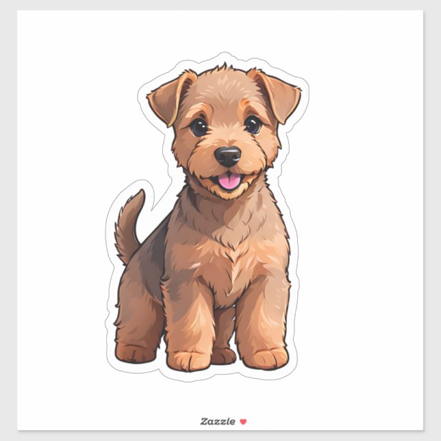Adesivo Norfolk Terrier (Folha)