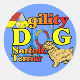 Adesivo Norfolk_Terrier_Agilidade
