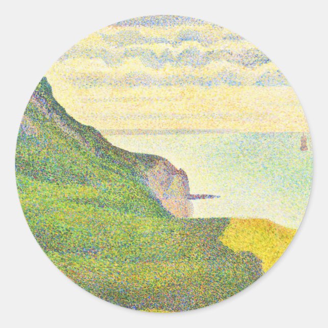 Adesivo Normandia por Georges Seurat (Frente)
