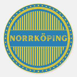 Adesivo Norrköping City Pride Emblem – Swedish Identity