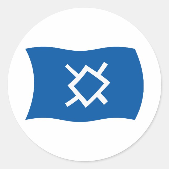 Adesivo Norte Cheyenne Flag Sticker (Frente)