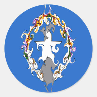Adesivo Norte Marianas Gnarly Flag