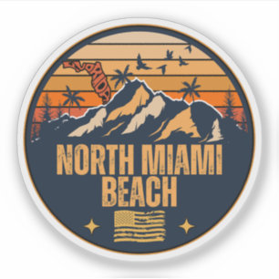 Adesivo North Miami Beach, Flórida