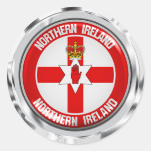 Adesivo Northern Ireland Round Emblem