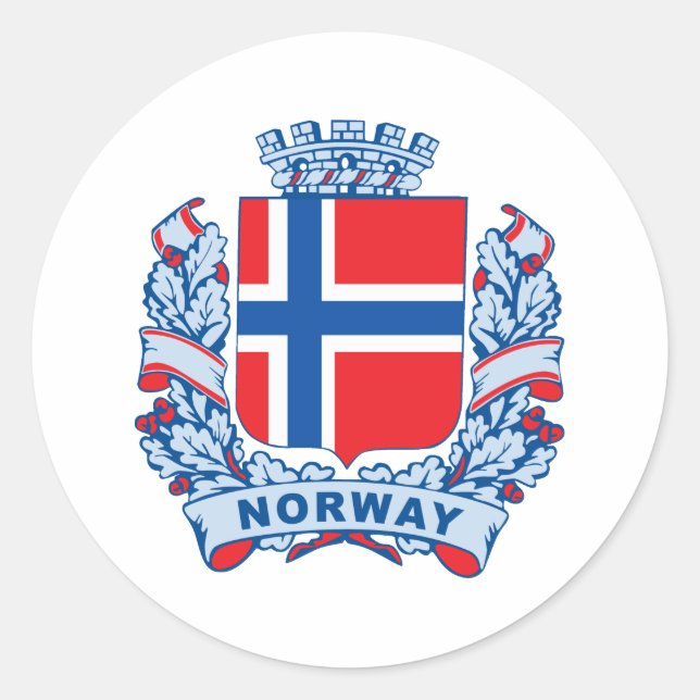 Adesivo Noruega (Frente)