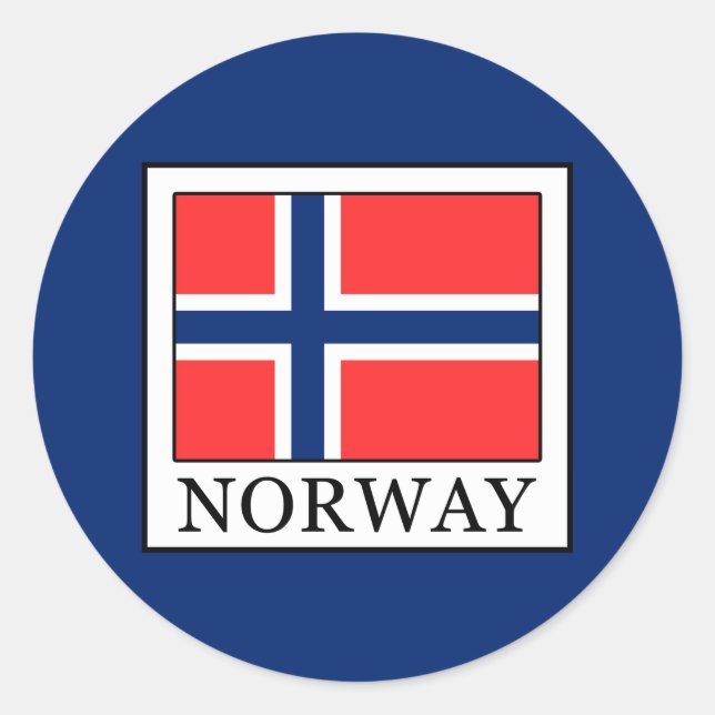 Adesivo Noruega (Frente)