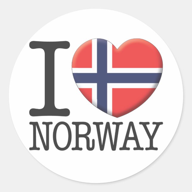 Adesivo Noruega (Frente)