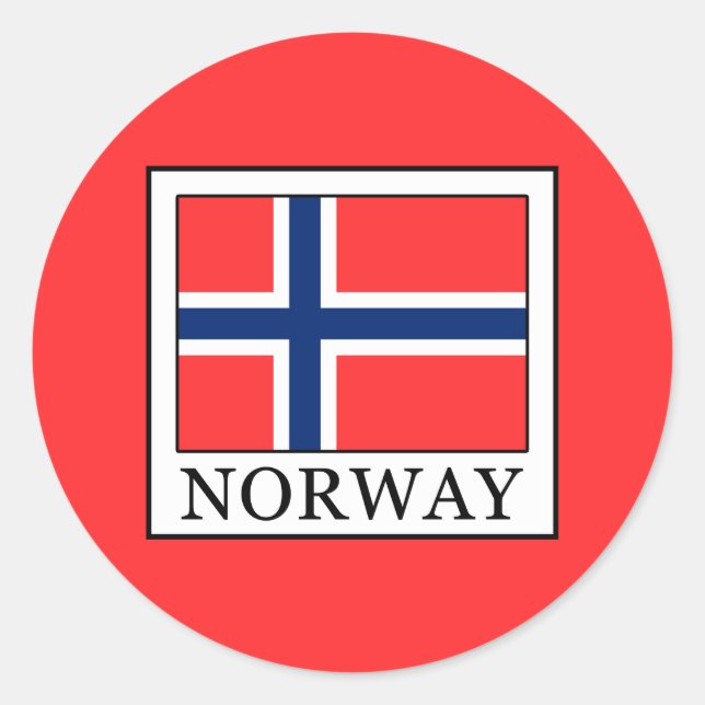 Adesivo Noruega (Frente)