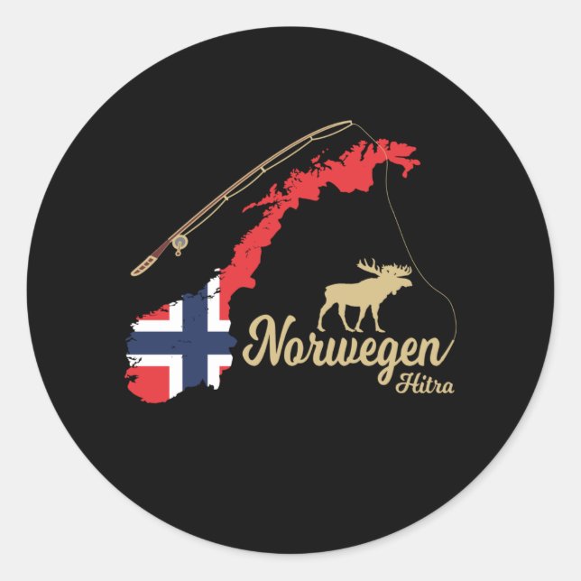 Adesivo Noruega 2022 - Hitra Fisheries Scandinavia (Frente)