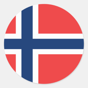 Adesivo Noruega, bandeira