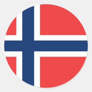 Adesivo Noruega, bandeira