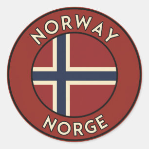 Adesivo Noruega Noruega