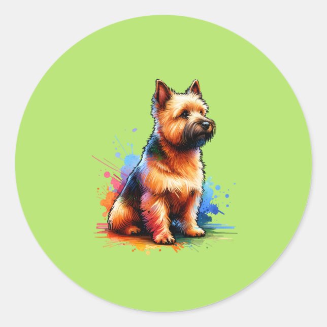 Adesivo Norwich Terrier Dog (Frente)