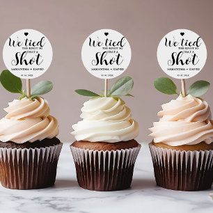 Adesivo Nós amarramos o nó Tome um presente de bebida de c