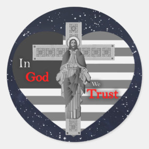 Adesivo Nós confiamos em Deus