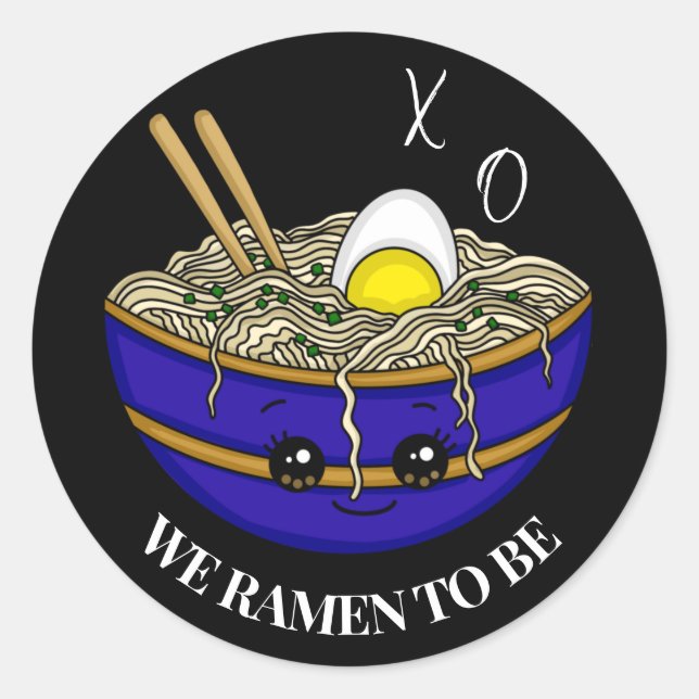 Adesivo Nós Estávamos Pretendidos Para Estar | Funny Pun (Frente)