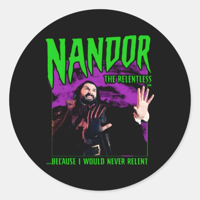 Adesivo Nós Fazemos Nas Sombras E Nos Inimigos (Frente)