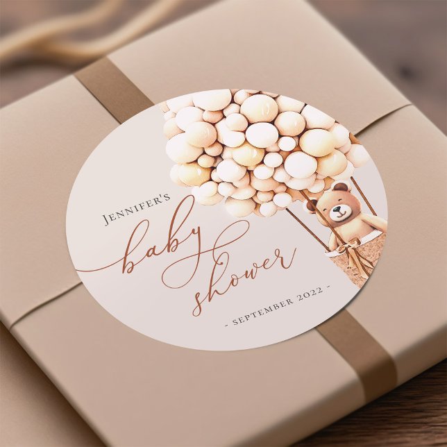 Adesivo Nós Mal Podemos Esperar! Chá de Bebê (Criador carregado)