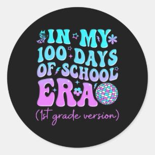 Adesivo Nos Meus 100 Dias De Estudantes Da Era Escolar, 1r