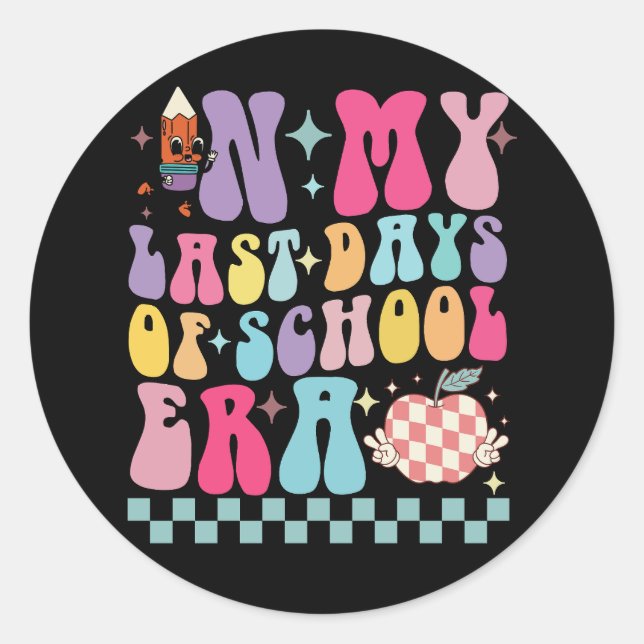 Adesivo Nos Meus Últimos Dias da Era Escola, Professora Mo (Frente)