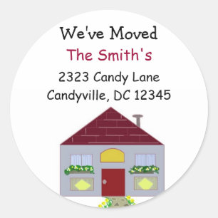 Adesivo Nós movemos nossa casa