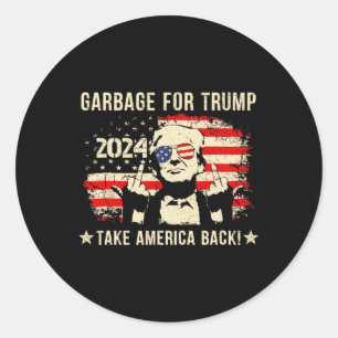 Adesivo Nós Não Somos Garbyge Votetrump 2024 Trump Support