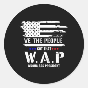 Adesivo Nós O Povo Temos Aquele Wap Celebramos 4 De Julho 
