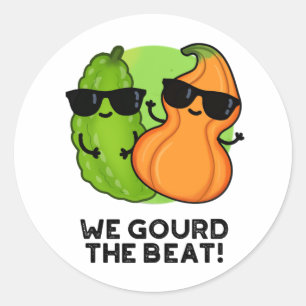 Adesivo Nós Ordenamos O Beat Cute Veggie Pun