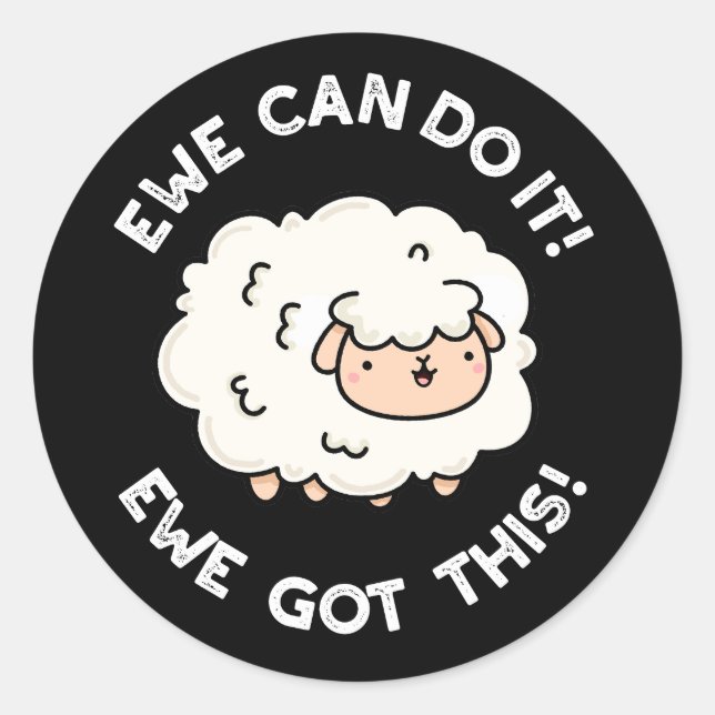 Adesivo Nós Podemos Fazer Isso E Temos Essa Engraçada Ovel (Frente)