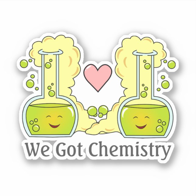 Adesivo Nós Temos Química (Frente)