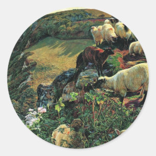 Adesivo Nossa costa inglesa (carneiro disperso) pela caça