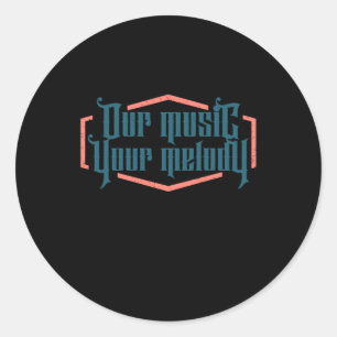 Adesivo Nossa Música Sua Melodia