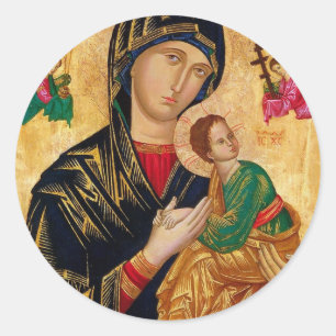Adesivo Nossa Senhora da Ajuda Perpétua