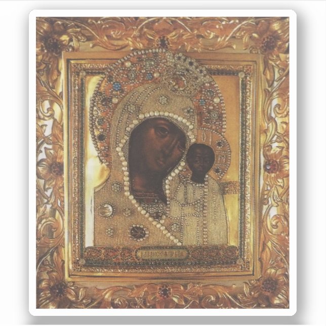 Adesivo Nossa Senhora de Cazã (Frente)