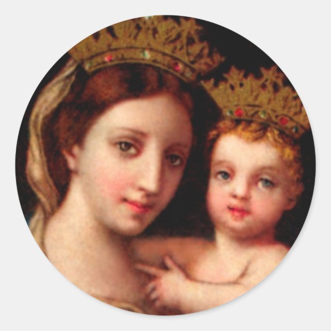 Adesivo Nossa Senhora de Confiança (Frente)