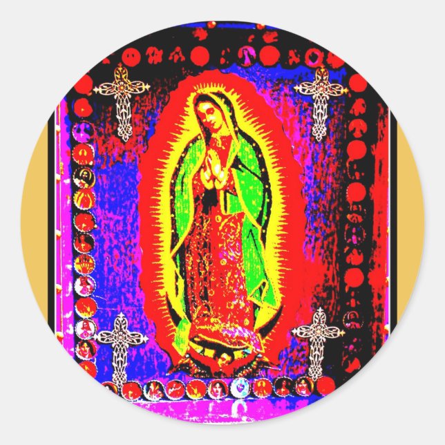Adesivo Nossa Senhora de Guadalupe (Frente)