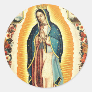 Adesivo Nossa Senhora de Guadalupe Arte Radiante