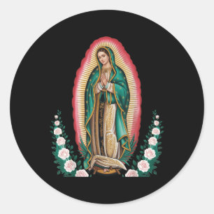 Adesivo Nossa Senhora De Guadalupe Sant Mary Impressão Cos