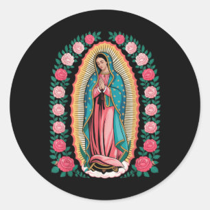 Adesivo Nossa Senhora De Guadalupe Sant Mary Impressão Tra