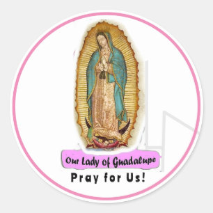 Adesivo Nossa Senhora de Guadalupe Sticker