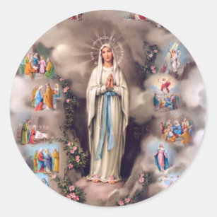 Adesivo Nossa senhora de Lourdes