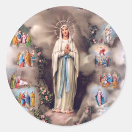 Adesivo Nossa Senhora de Lourdes