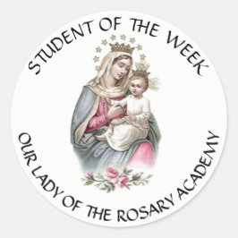 Adesivo Nossa Senhora do Prêmio Rosário Católico