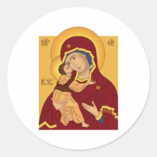 Adesivo Nossa senhora do Vladimir