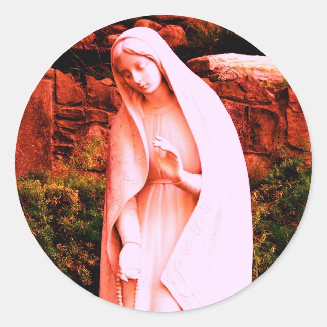 Adesivo Nossa Senhora Vermelha Alterada (Frente)