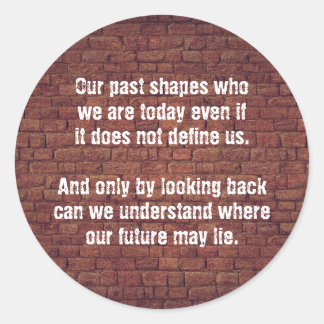 Adesivo Nossa última citação